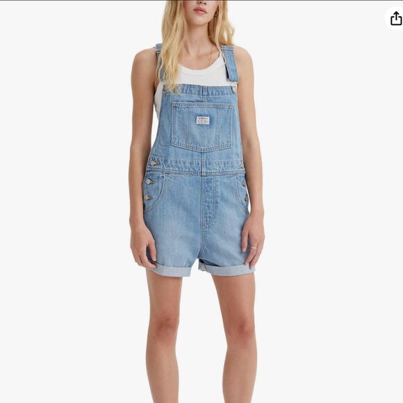 Levi's Pants - Levi's Short Overalls Large